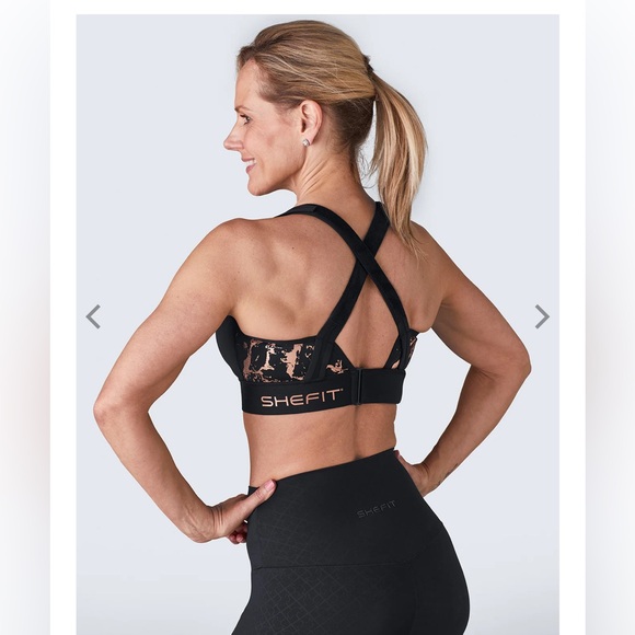 SHEFIT FLEX SPORTS BRA™ Medium Impact Size 5Luxe - Picture 4 of 12